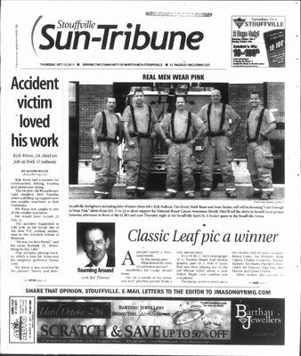 Stouffville Sun-Tribune (Stouffville, ON), 13 Oct 2011