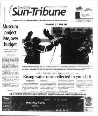 Stouffville Sun-Tribune (Stouffville, ON), 22 Oct 2011