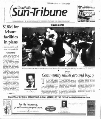 Stouffville Sun-Tribune (Stouffville, ON), 29 Dec 2011