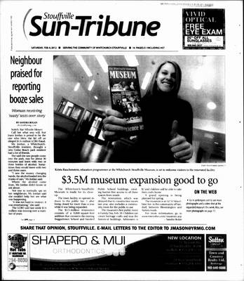 Stouffville Sun-Tribune (Stouffville, ON), 4 Feb 2012