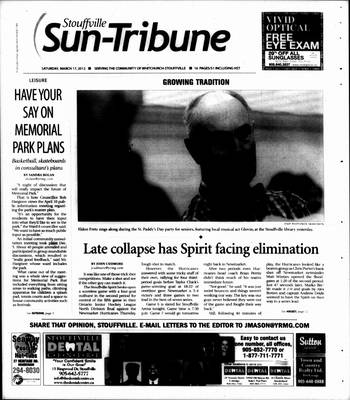 Stouffville Sun-Tribune (Stouffville, ON), 17 Mar 2012