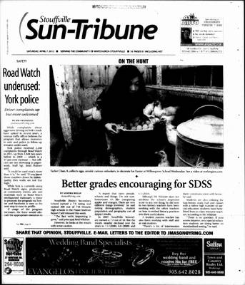 Stouffville Sun-Tribune (Stouffville, ON), 7 Apr 2012