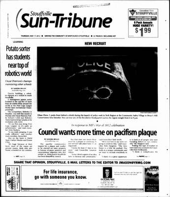 Stouffville Sun-Tribune (Stouffville, ON), 17 May 2012