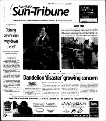 Stouffville Sun-Tribune (Stouffville, ON), 26 May 2012