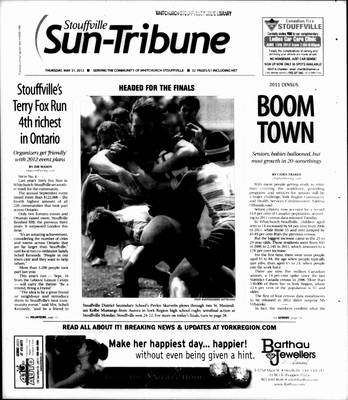 Stouffville Sun-Tribune (Stouffville, ON), 31 May 2012