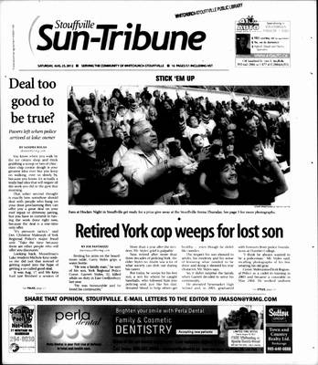 Stouffville Sun-Tribune (Stouffville, ON), 25 Aug 2012