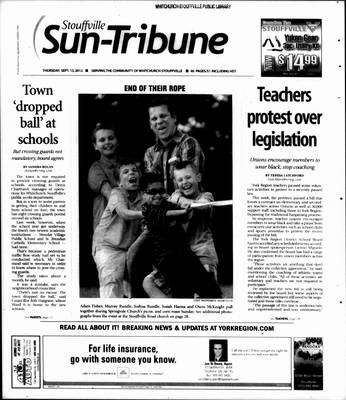 Stouffville Sun-Tribune (Stouffville, ON), 13 Sep 2012