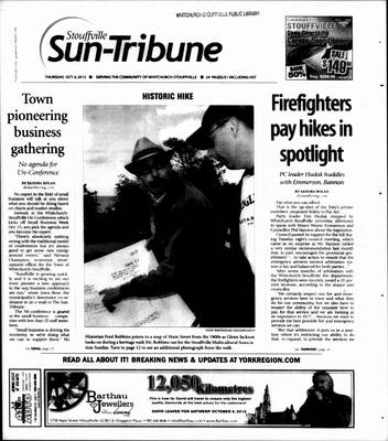 Stouffville Sun-Tribune (Stouffville, ON), 4 Oct 2012