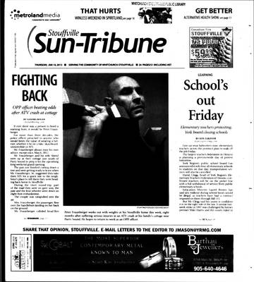 Stouffville Sun-Tribune (Stouffville, ON), 10 Jan 2013