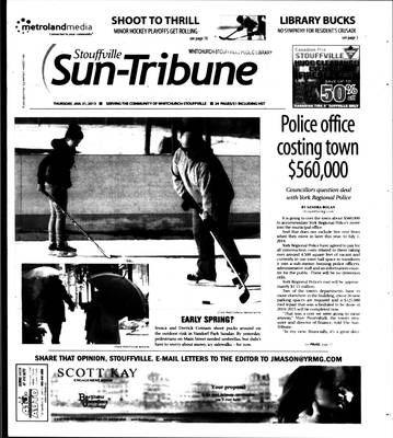 Stouffville Sun-Tribune (Stouffville, ON), 31 Jan 2013