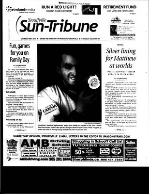 Stouffville Sun-Tribune (Stouffville, ON), 9 Feb 2013