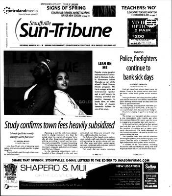 Stouffville Sun-Tribune (Stouffville, ON), 2 Mar 2013