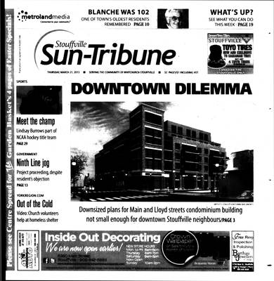 Stouffville Sun-Tribune (Stouffville, ON), 21 Mar 2013