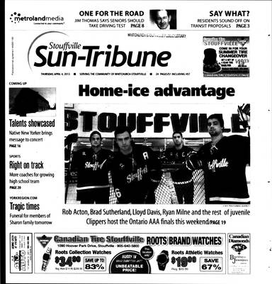 Stouffville Sun-Tribune (Stouffville, ON), 4 Apr 2013