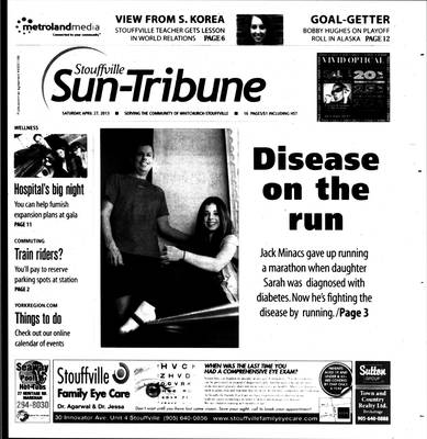 Stouffville Sun-Tribune (Stouffville, ON), 27 Apr 2013