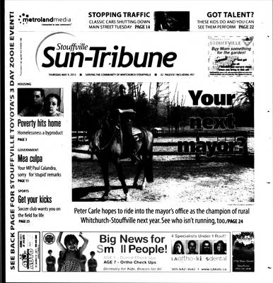 Stouffville Sun-Tribune (Stouffville, ON), 9 May 2013