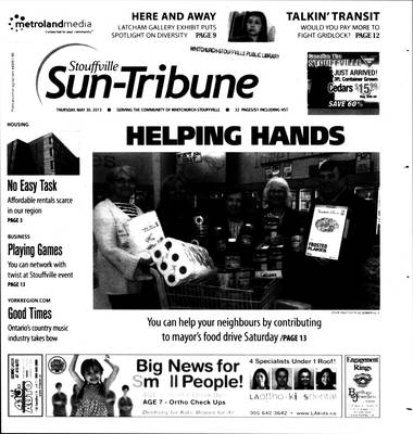 Stouffville Sun-Tribune (Stouffville, ON), 30 May 2013