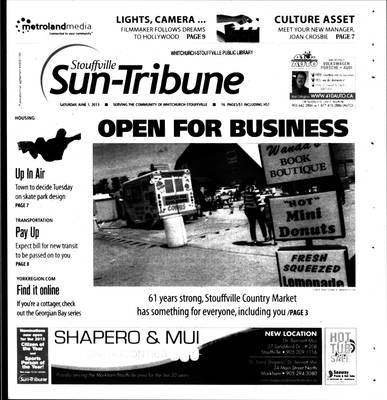 Stouffville Sun-Tribune (Stouffville, ON), 1 Jun 2013