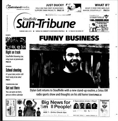 Stouffville Sun-Tribune (Stouffville, ON), 6 Jun 2013