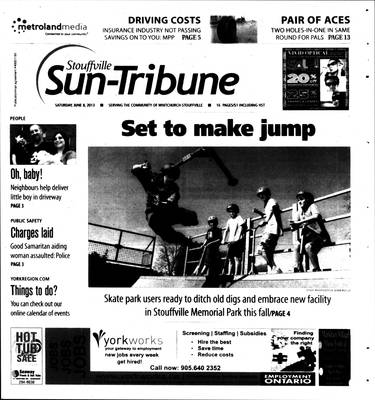 Stouffville Sun-Tribune (Stouffville, ON), 8 Jun 2013