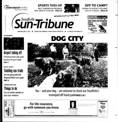 Stouffville Sun-Tribune (Stouffville, ON), 13 Jun 2013