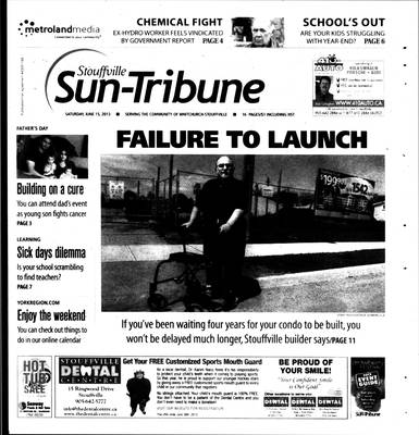 Stouffville Sun-Tribune (Stouffville, ON), 15 Jun 2013