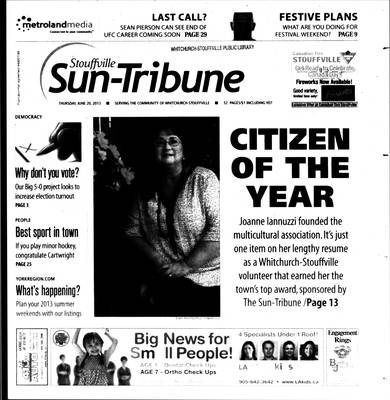 Stouffville Sun-Tribune (Stouffville, ON), 20 Jun 2013