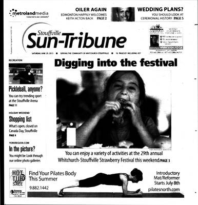 Stouffville Sun-Tribune (Stouffville, ON), 29 Jun 2013