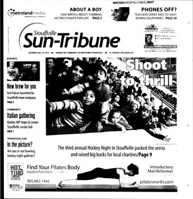 Stouffville Sun-Tribune (Stouffville, ON), 24 Aug 2013