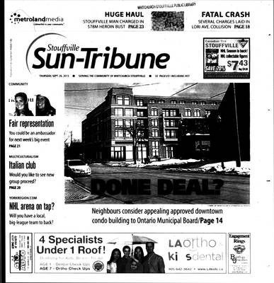 Stouffville Sun-Tribune (Stouffville, ON), 26 Sep 2013