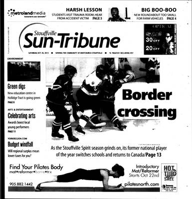 Stouffville Sun-Tribune (Stouffville, ON), 26 Oct 2013