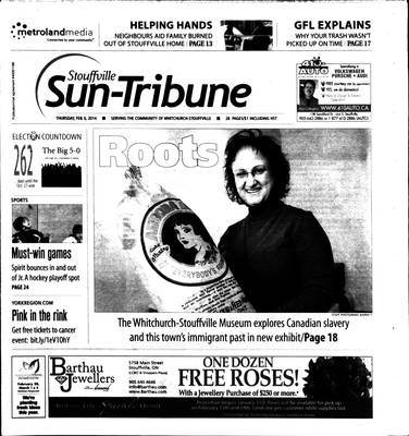 Stouffville Sun-Tribune (Stouffville, ON), 6 Feb 2014