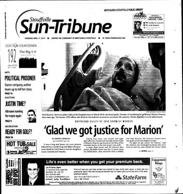 Stouffville Sun-Tribune (Stouffville, ON), 17 Apr 2014