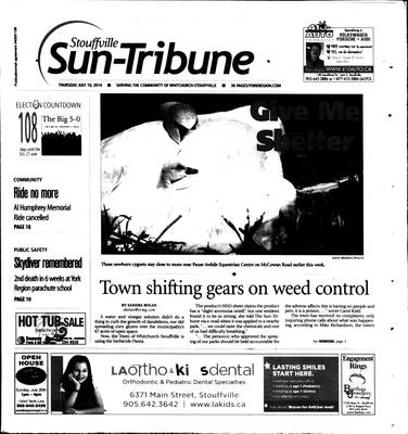 Stouffville Sun-Tribune (Stouffville, ON), 10 Jul 2014