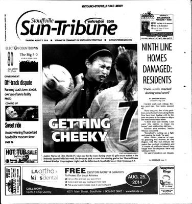 Stouffville Sun-Tribune (Stouffville, ON), 7 Aug 2014