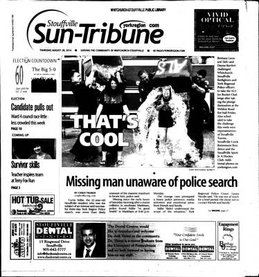 Stouffville Sun-Tribune (Stouffville, ON), 28 Aug 2014