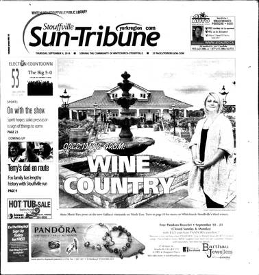 Stouffville Sun-Tribune (Stouffville, ON), 4 Sep 2014