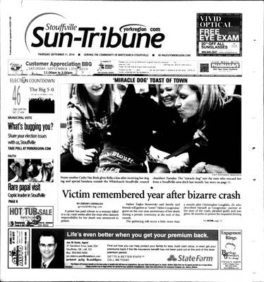 Stouffville Sun-Tribune (Stouffville, ON), 11 Sep 2014