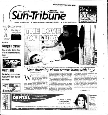 Stouffville Sun-Tribune (Stouffville, ON), 25 Sep 2014