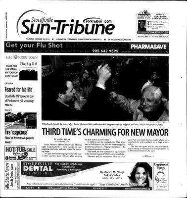 Stouffville Sun-Tribune (Stouffville, ON), 30 Oct 2014