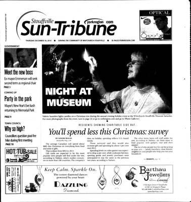 Stouffville Sun-Tribune (Stouffville, ON), 18 Dec 2014