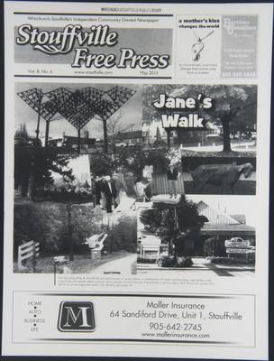 Stouffville Free Press (Stouffville Ontario: Stouffville Free Press Inc.), 1 May 2013