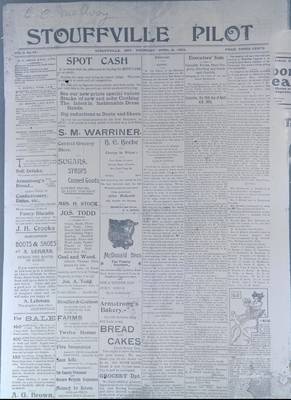 Stouffville Pilot (Stouffville, ON1903), 9 Apr 1903