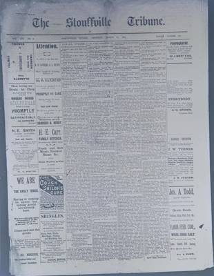 Stouffville Tribune (Stouffville, ON), 14 Mar 1895