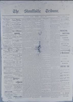 Stouffville Tribune (Stouffville, ON), 9 Apr 1896