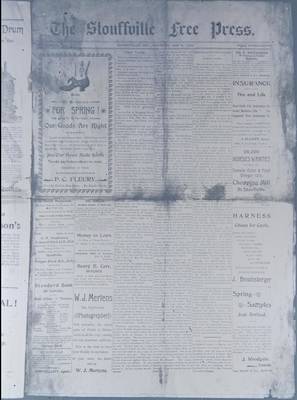 Stouffville Tribune (Stouffville, ON), 9 May 1895