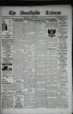 Stouffville Tribune (Stouffville, ON), 21 Jul 1927