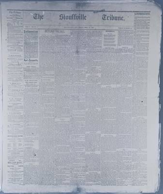 Stouffville Tribune (Stouffville, ON), 30 Sep 1892