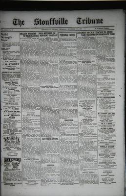 Stouffville Tribune (Stouffville, ON), 17 Nov 1927