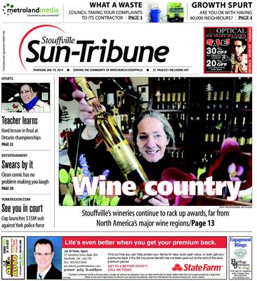 Stouffville Sun-Tribune (Stouffville, ON), 16 Jan 2014